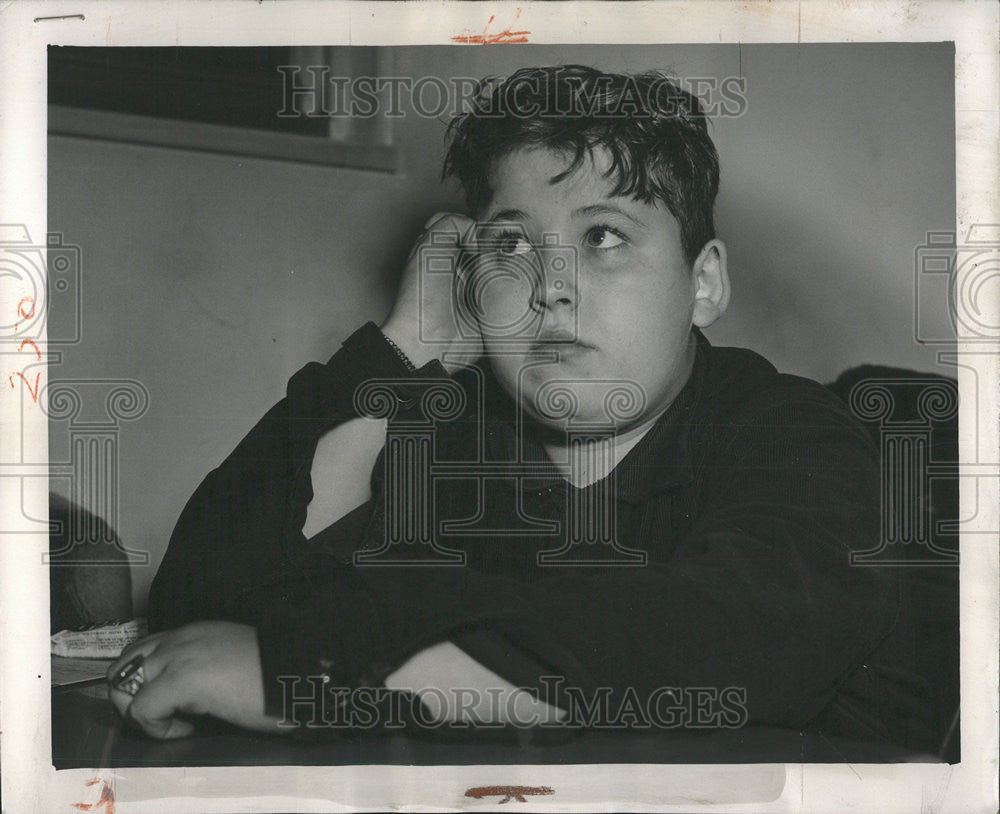 1955 Press Photo John Hunt Greenwood Police Station - Historic Images