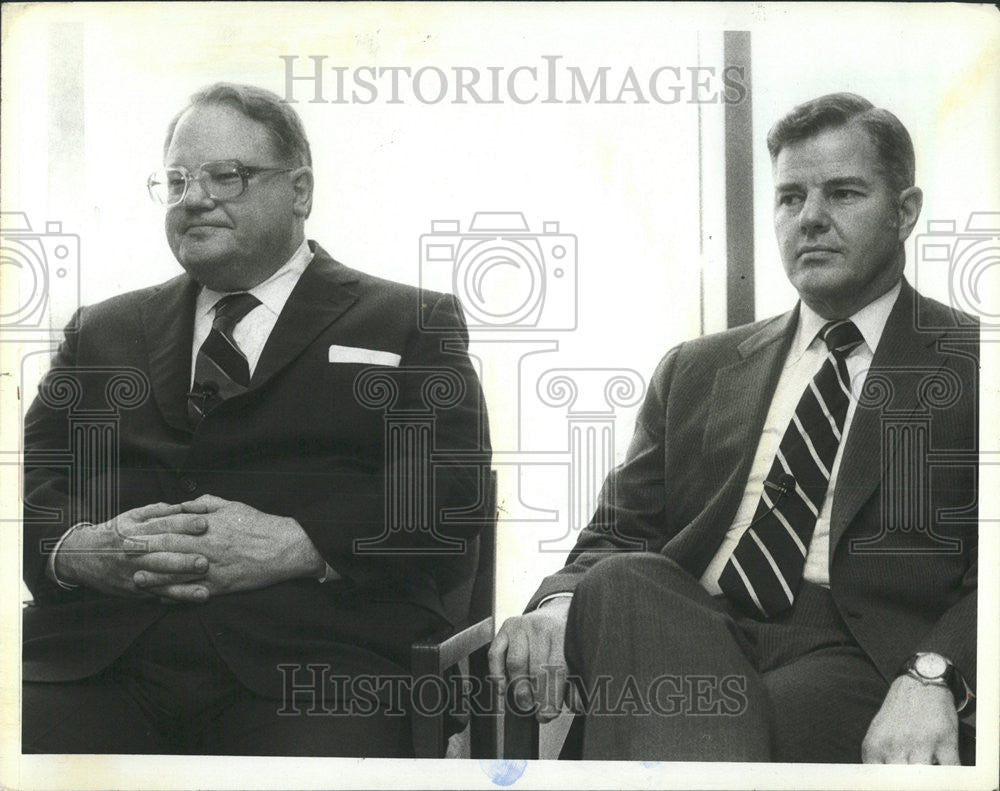 1981 Press Photo Nelson B Hunt William H Hunt Just Plain Folks Billionaire Hunts - Historic Images