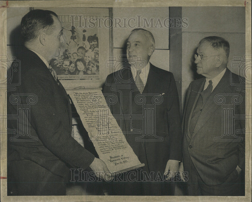 1948 Press Photo Marshall Field III Investment Banker - Historic Images