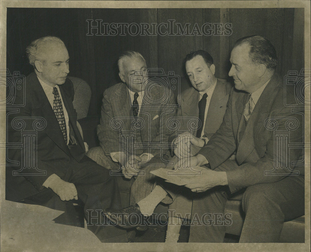 1950 Press Photo Marshall Field Sr. III Investment Banker - Historic Images