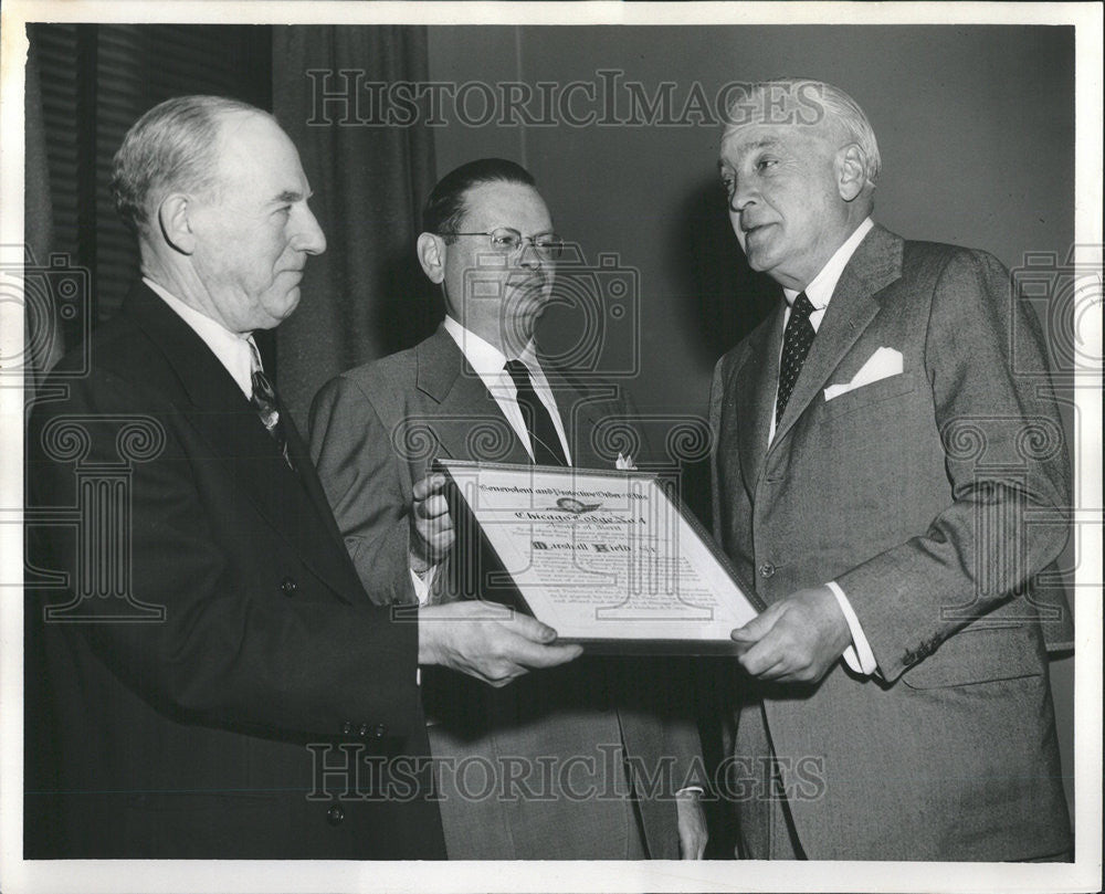 1953 Press Photo Award Marshall III - Historic Images