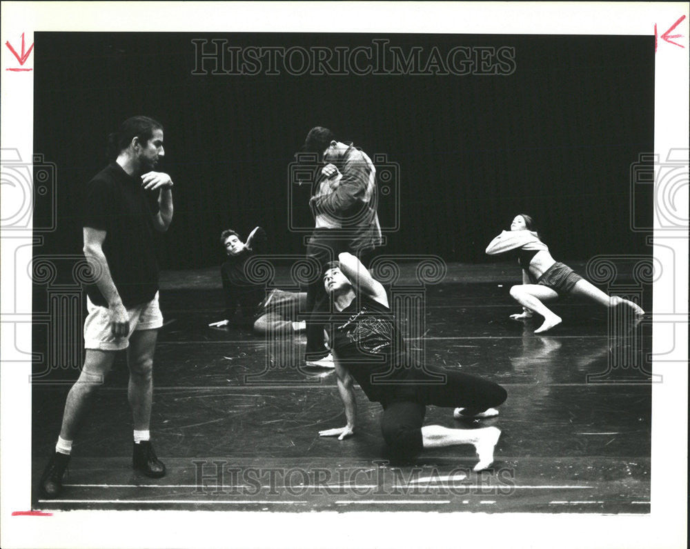 Press Photo Daniel Ezralow Hubbard Street Dance Chicago work - Historic Images