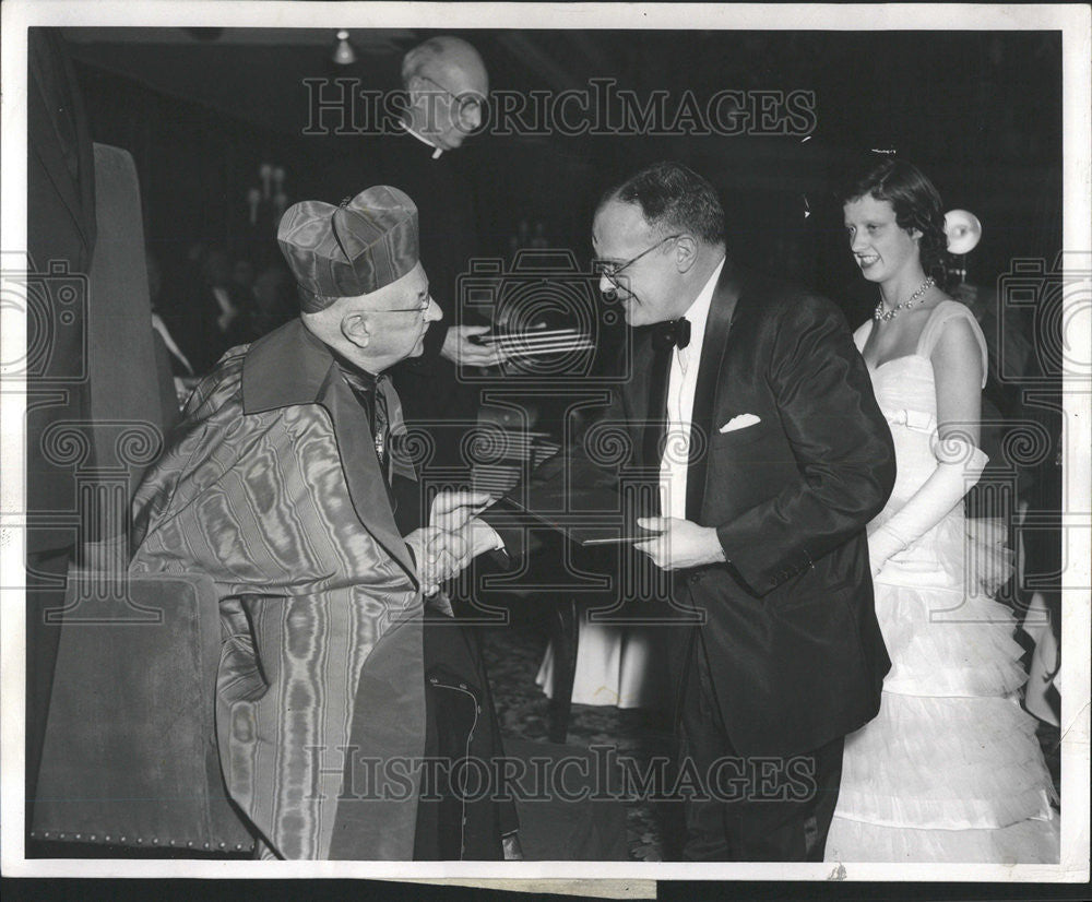 1957 Press Photo Marshall Field Jr President Editor Publisher - Historic Images