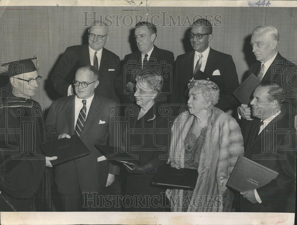 1961 Press Photo Marshall Field Jr Publisher Editor Chicago Sun Times Daily News - Historic Images