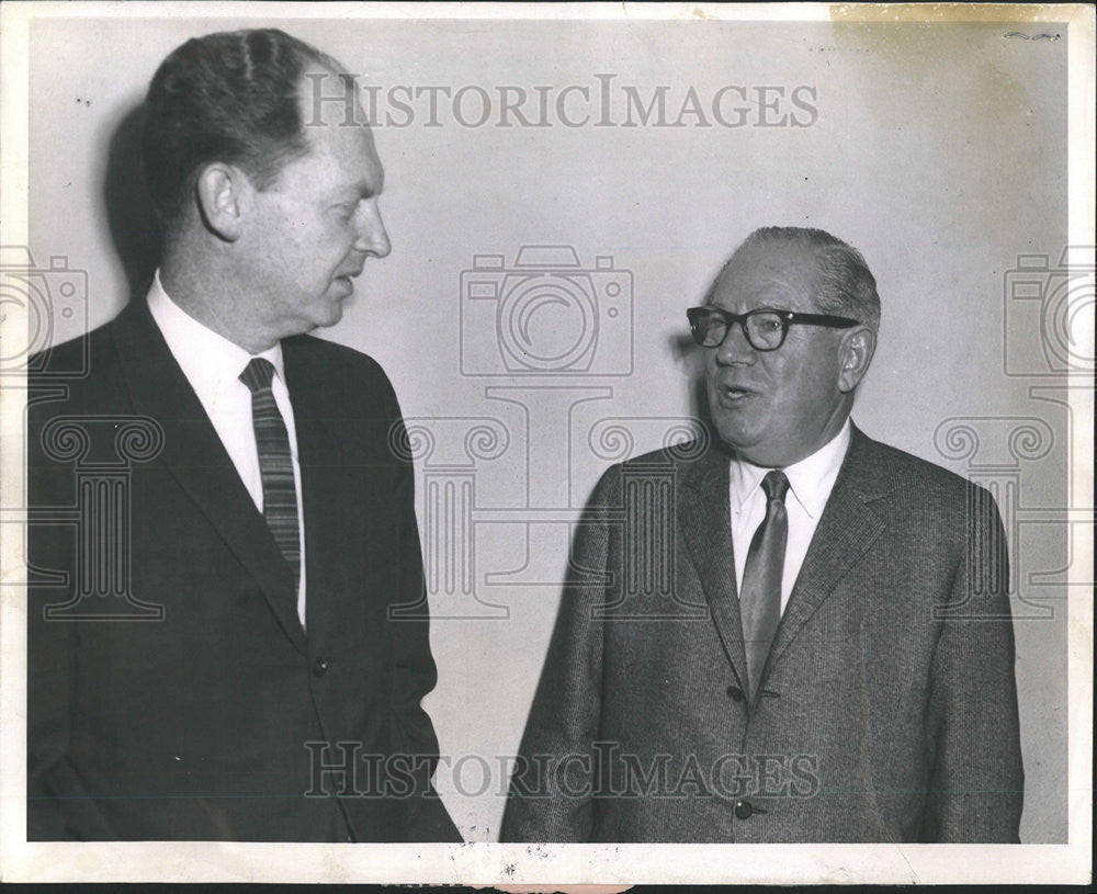 1965 Press Photo John Factor Old time Man Respectable Businessman California - Historic Images
