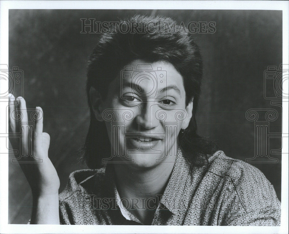 1987 Press Photo Stuart Fratkin in &quot;The New Adventures of Beans Baxter.&quot; - Historic Images