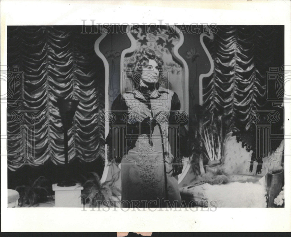 1968 Press Photo Sarah Bernhardt film stage actress performance show scene - Historic Images