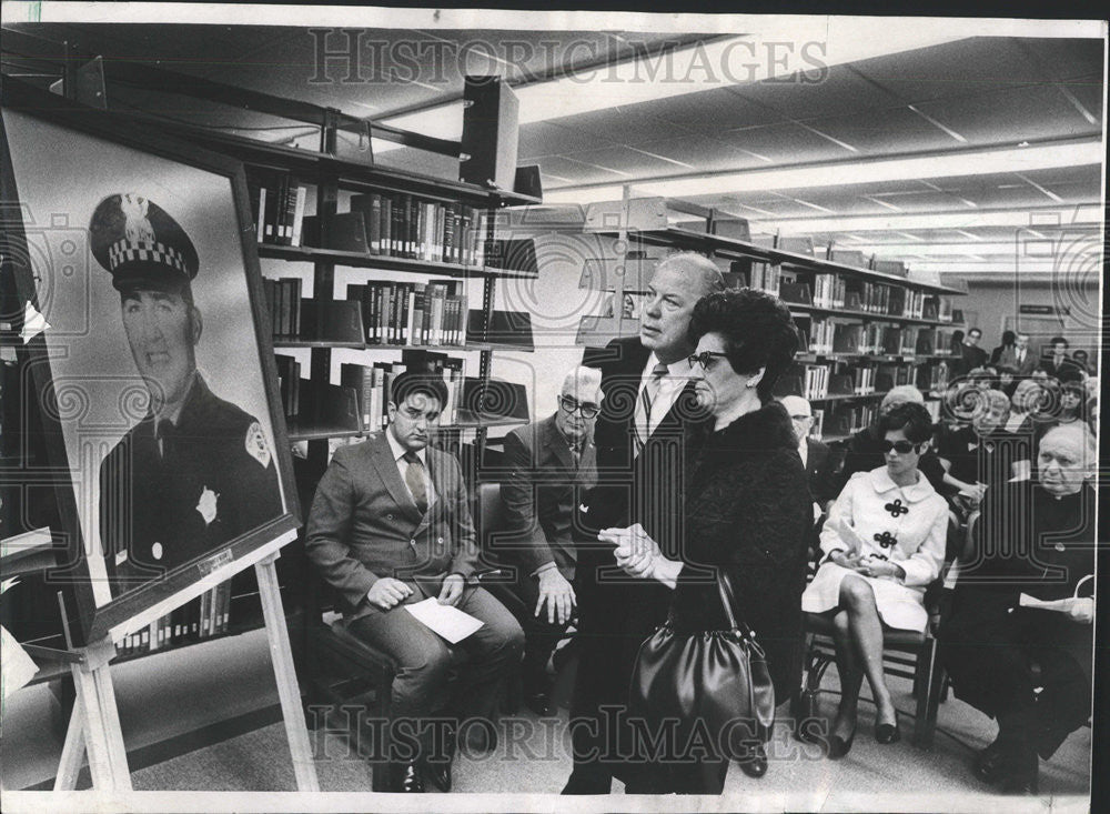 1970 Press Photo slain policeman Thomas Kelly Mr Mrs John Kelly memorial Library - Historic Images