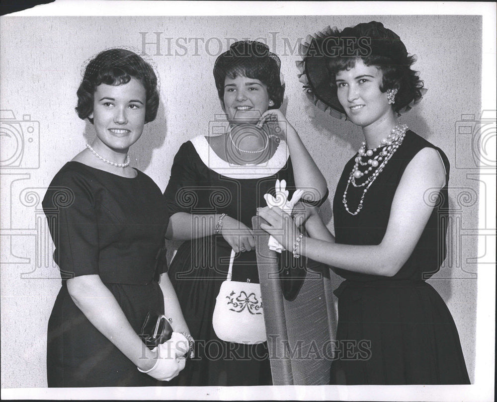 1961 Press Photo Sheila Kelly Chicago Socialite - Historic Images