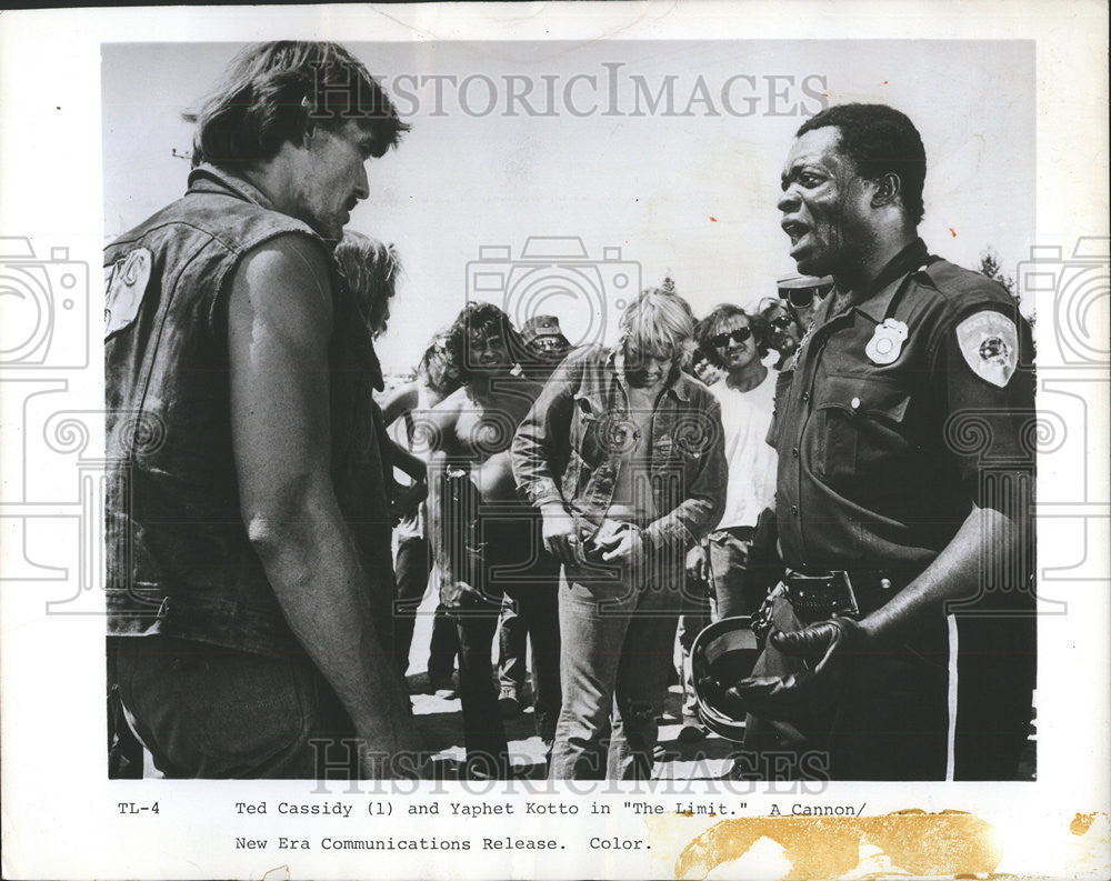 1972 Press Photo Yaphet Kotto (Actor) - Historic Images