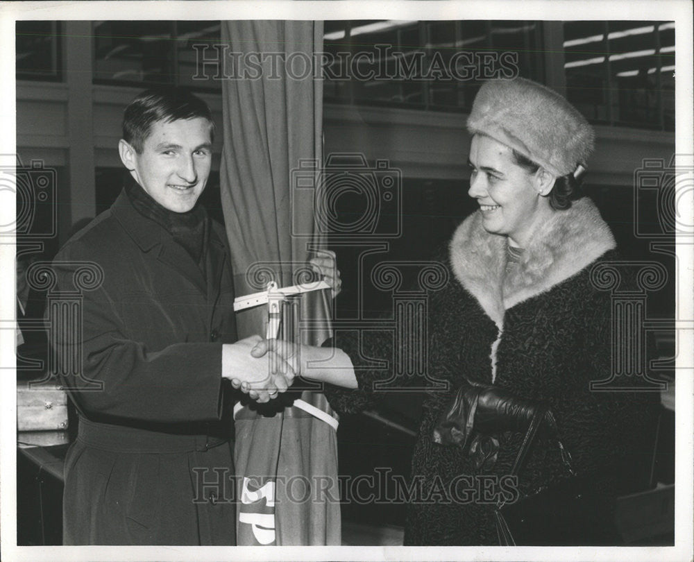 1969 Press Photo Mrs. Finn Koren, wife of Norwegian Consul General Koren - Historic Images