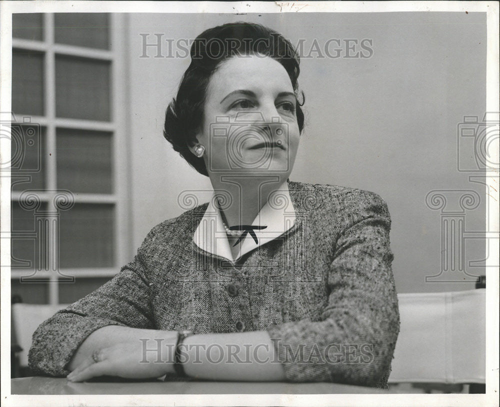 1957 Press Photo Alice Ruth Koretz - Historic Images