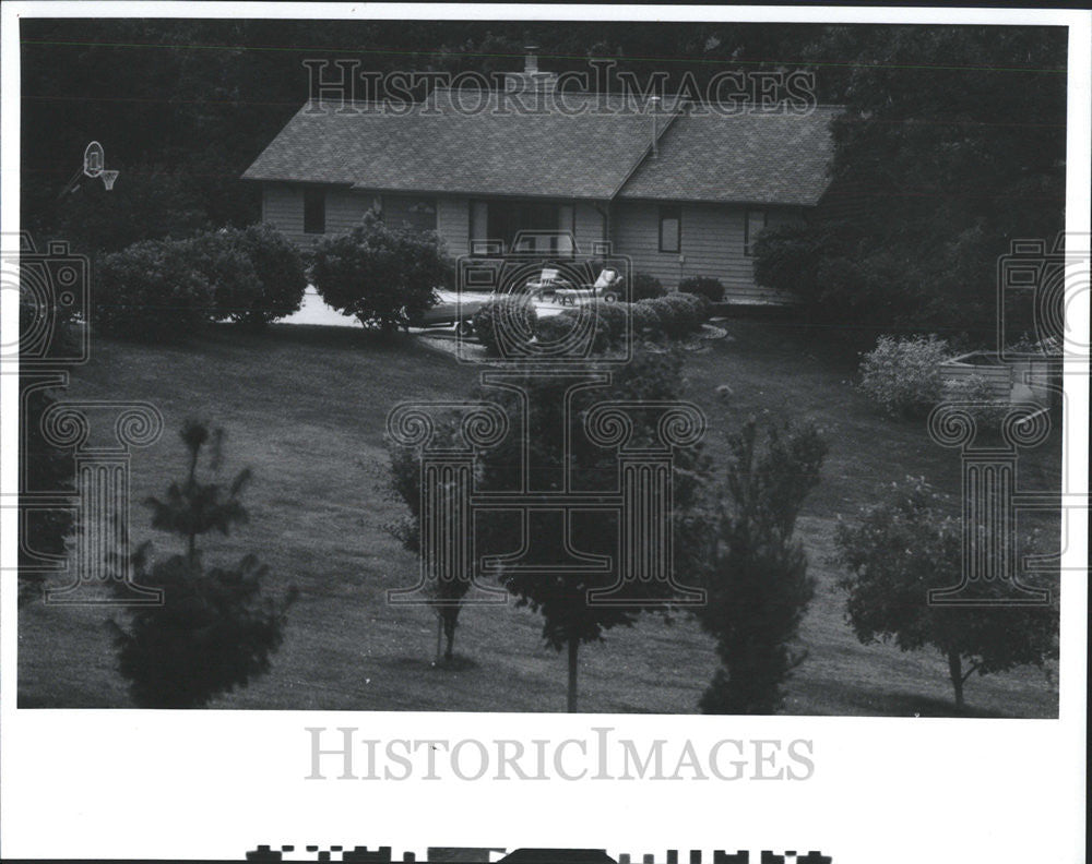 Press Photo Chicago Politicians Vacation Homes - Historic Images