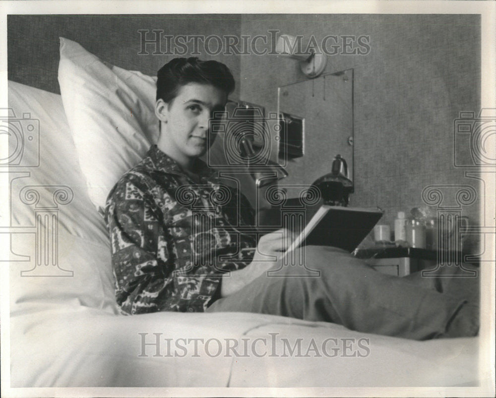 1965 Press Photo Mt Sinai Medical Center Thornton Township artificial heart - Historic Images