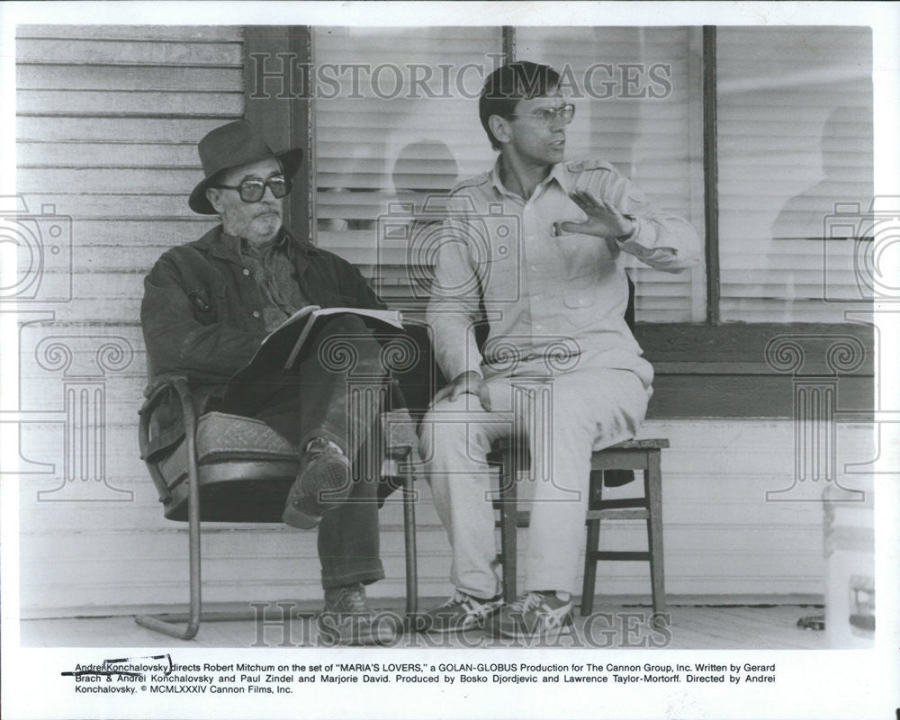 1985 Press Photo Andrei Konchalovsky American Film Director - Historic Images