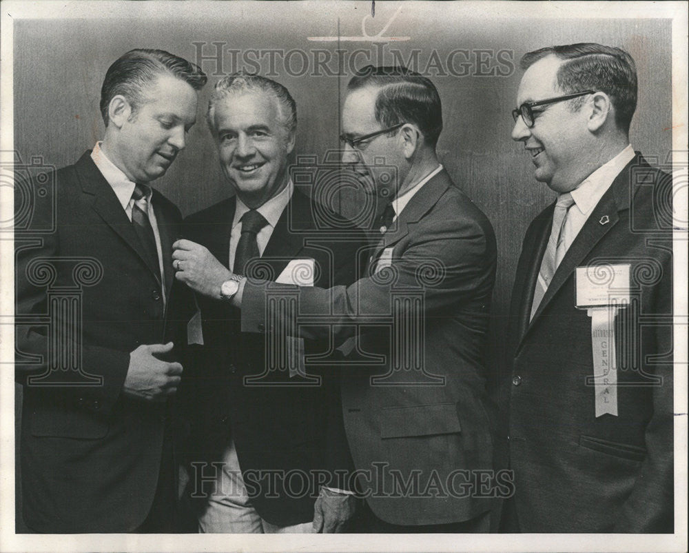 1970 Press Photo Attorney General William Scott Frank Kelley Theodore Sendak - Historic Images