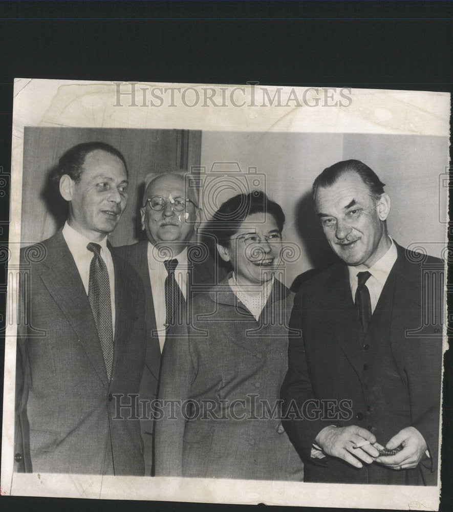 1957 Press Photo Henryk Kotlicki Chairman - Historic Images