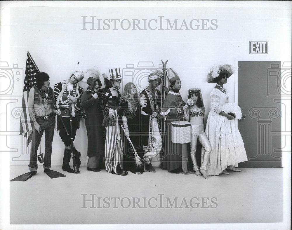 1975 Press Photo First National Nothing American Band Musicians - Historic Images