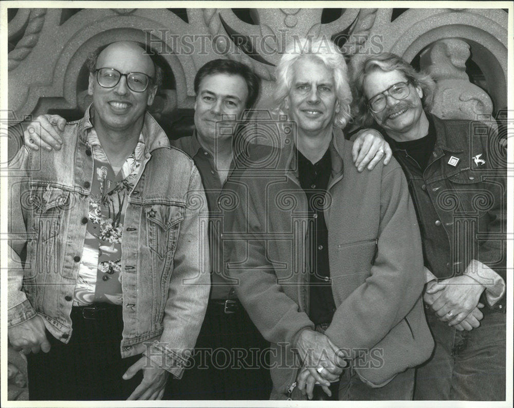 1993 Press Photo Firesign Theatre American Comedy troupe Phil Austin Peter David - Historic Images