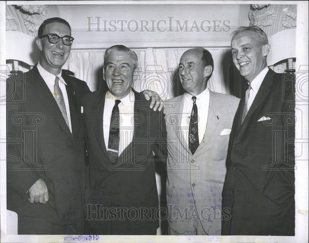 1956 Press Photo James A. Finnigan American Politician - Historic Images