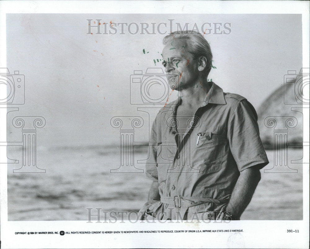 1984 Press Photo Klaus Kinski Controversial Role Little Drummer Girl Los Angeles - Historic Images