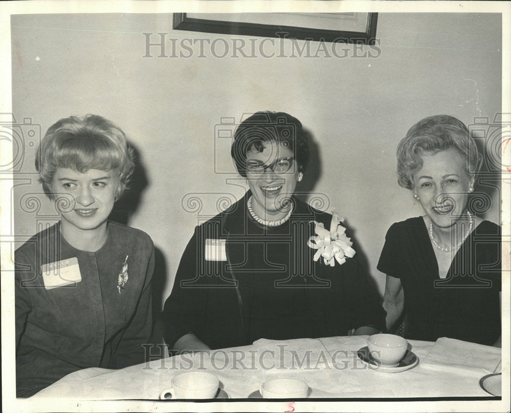 1965 Press Photo Diane Willert National Tea Kay Iozzo Norman Gerlach Margaret - Historic Images