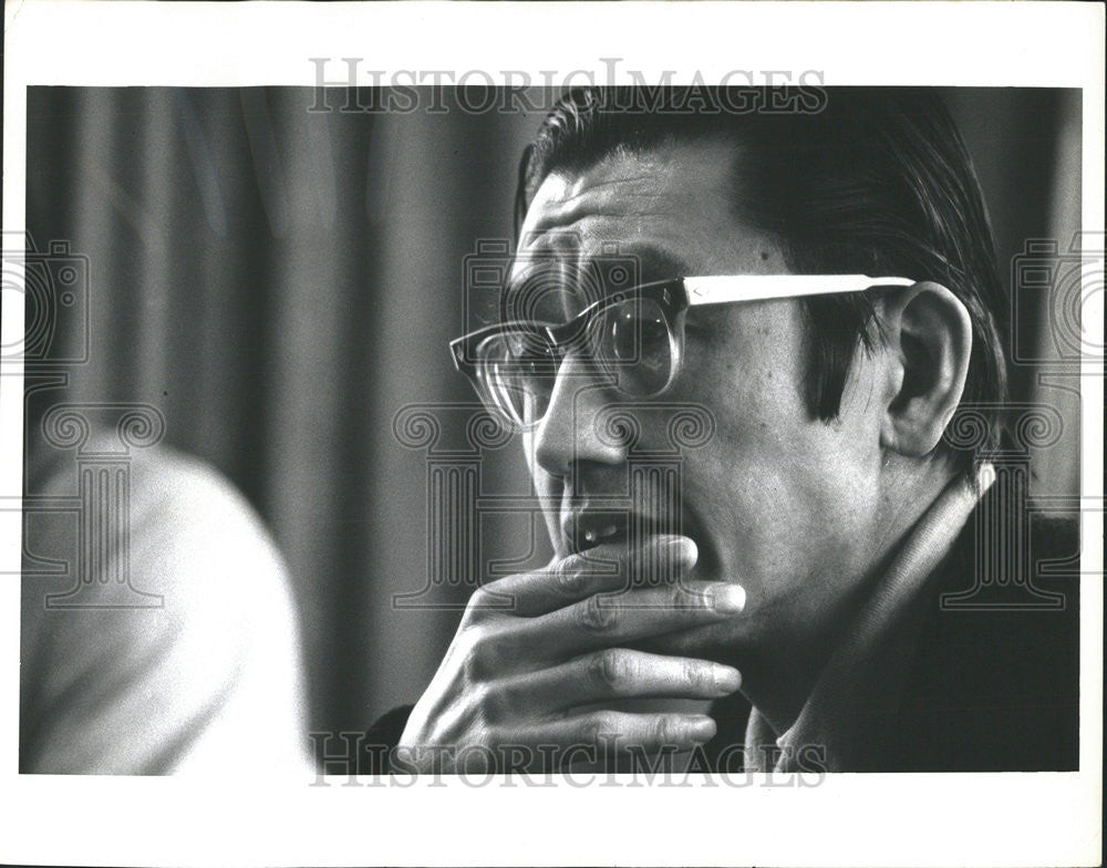 1973 Press Photo Picture of Robert Kinoshita. - Historic Images