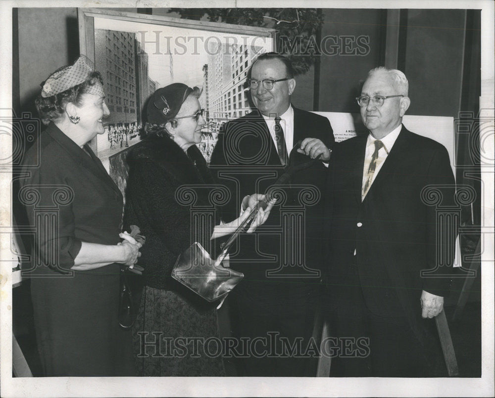 1962 Press Photo Mrs. Joshua D&#39; Esposito Chicago Socialite - Historic Images