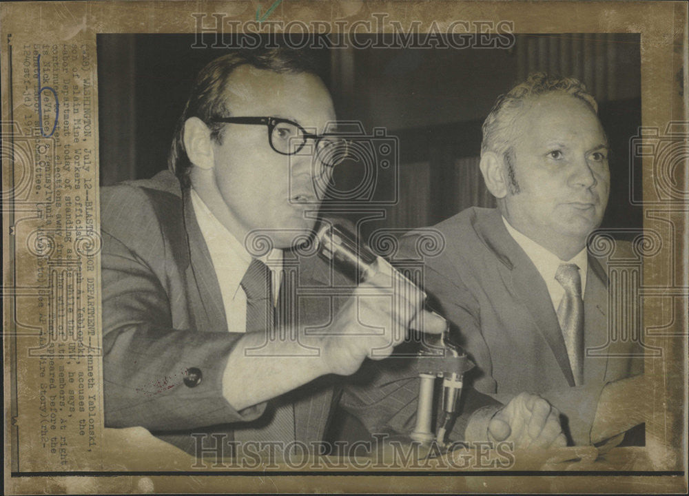 1971 Press Photo Nick DeVince - Historic Images