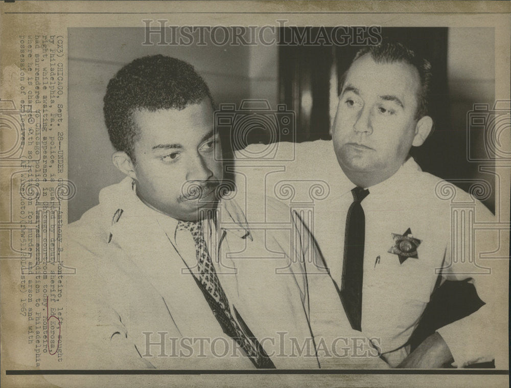 1967 Press Photo Deputy Sheriff Ed Korosa - Historic Images