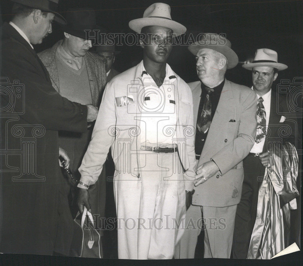 1952 Press Photo Hotel Yates Los Angeles Percy Kingman Mrs Helen Benson - Historic Images