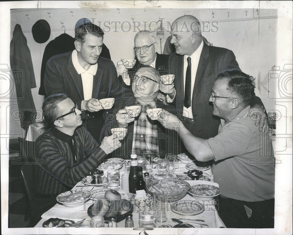 1961 Press Photo Charles Levy John Maloney Charles Tiano Levy - Historic Images