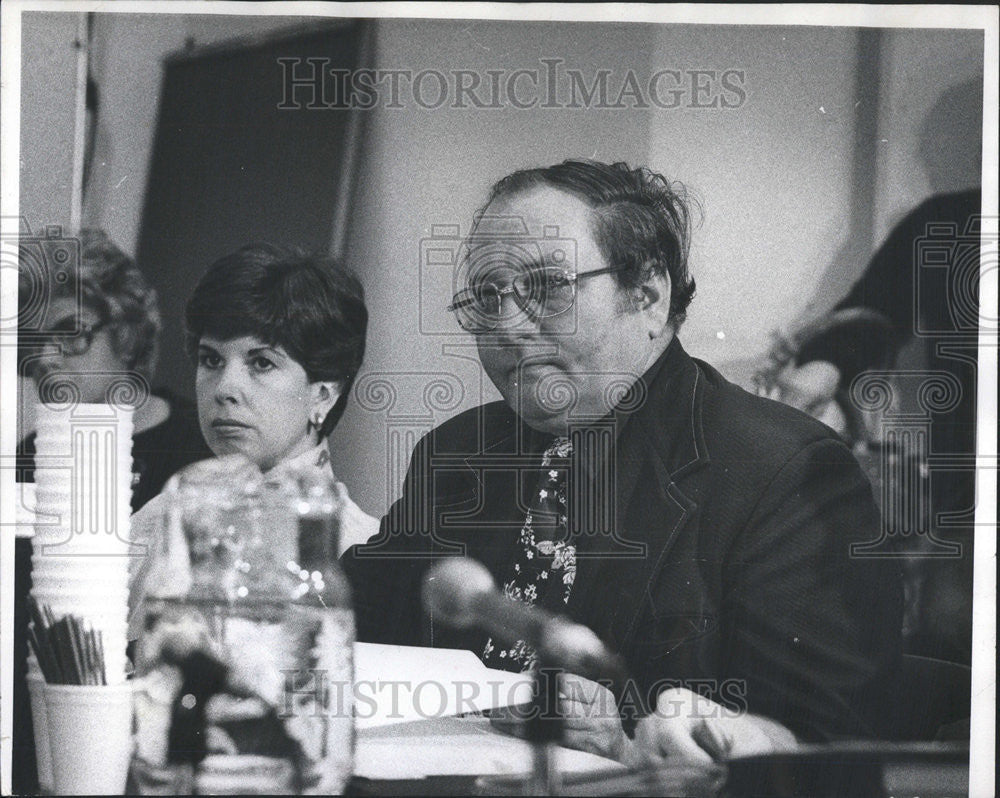 1976 Press Photo Gene Leonard Dies At South Suburban Hospital - Historic Images