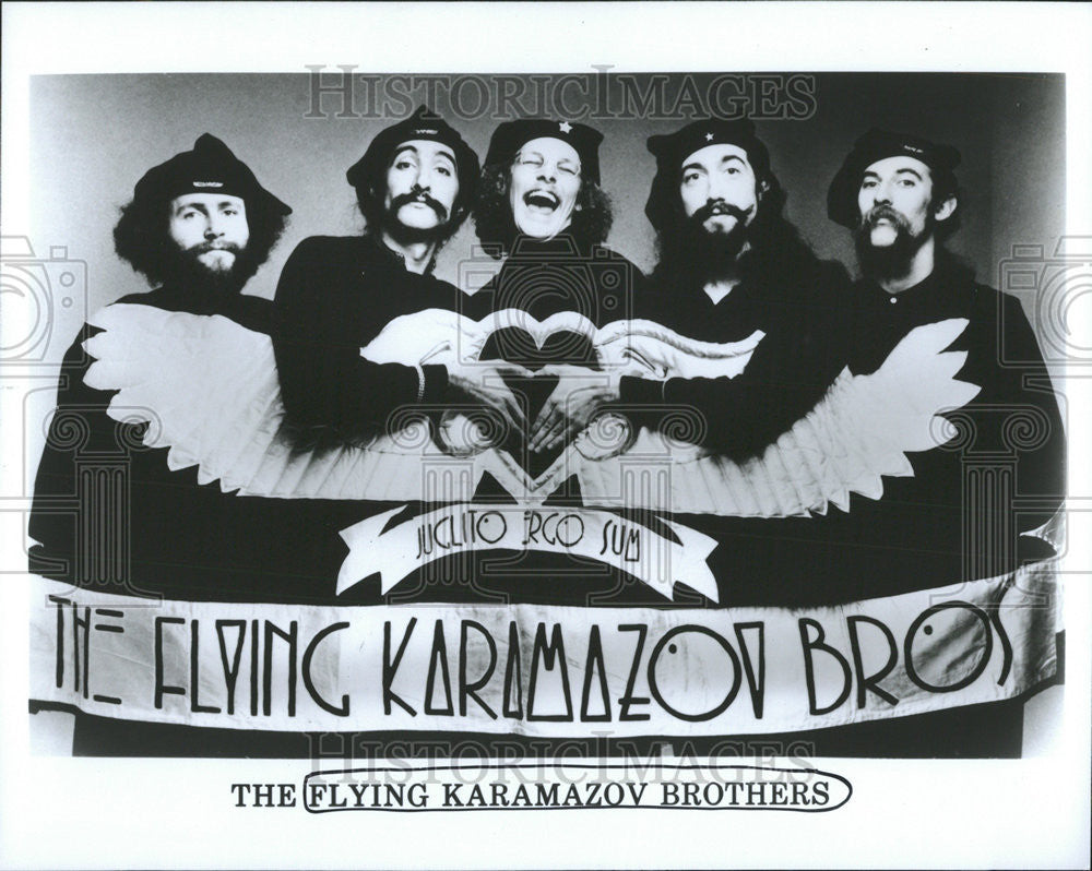 1987 Press Photo The Flying Karazov Brothers - Historic Images
