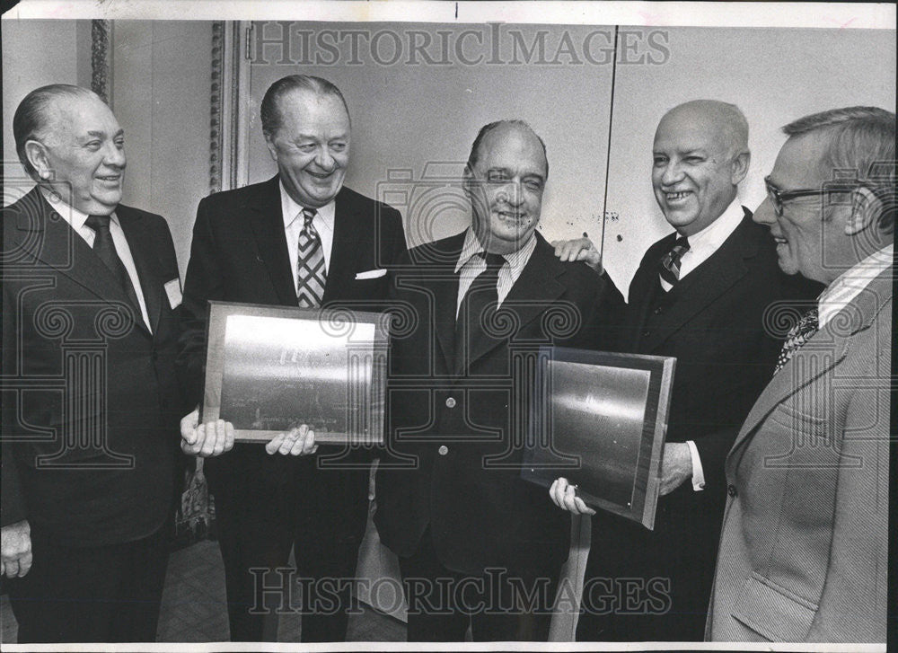 1972 Press Photo John Dreiske Political Editor Chicago Sun Time Columnist Died - Historic Images