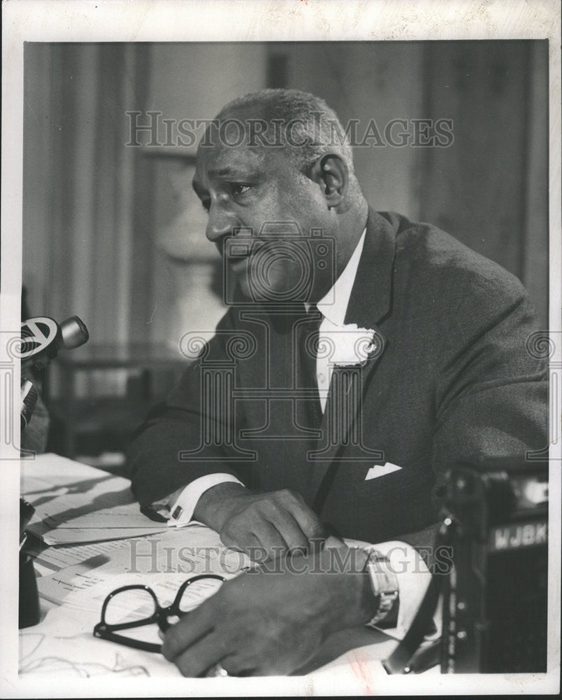 1967 Press Photo Francis Kornegay/Detroit Urban League/Michigan - Historic Images