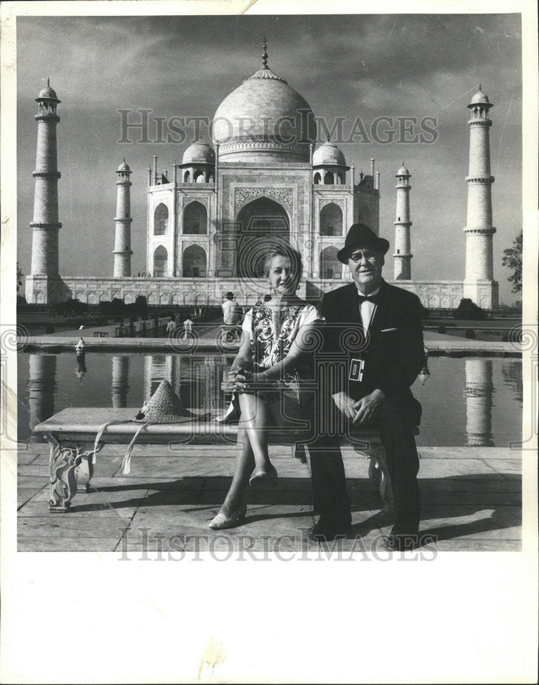 1966 Press Photo Senior Scientist Wade Franklin Of The Byrd Expedition - Historic Images