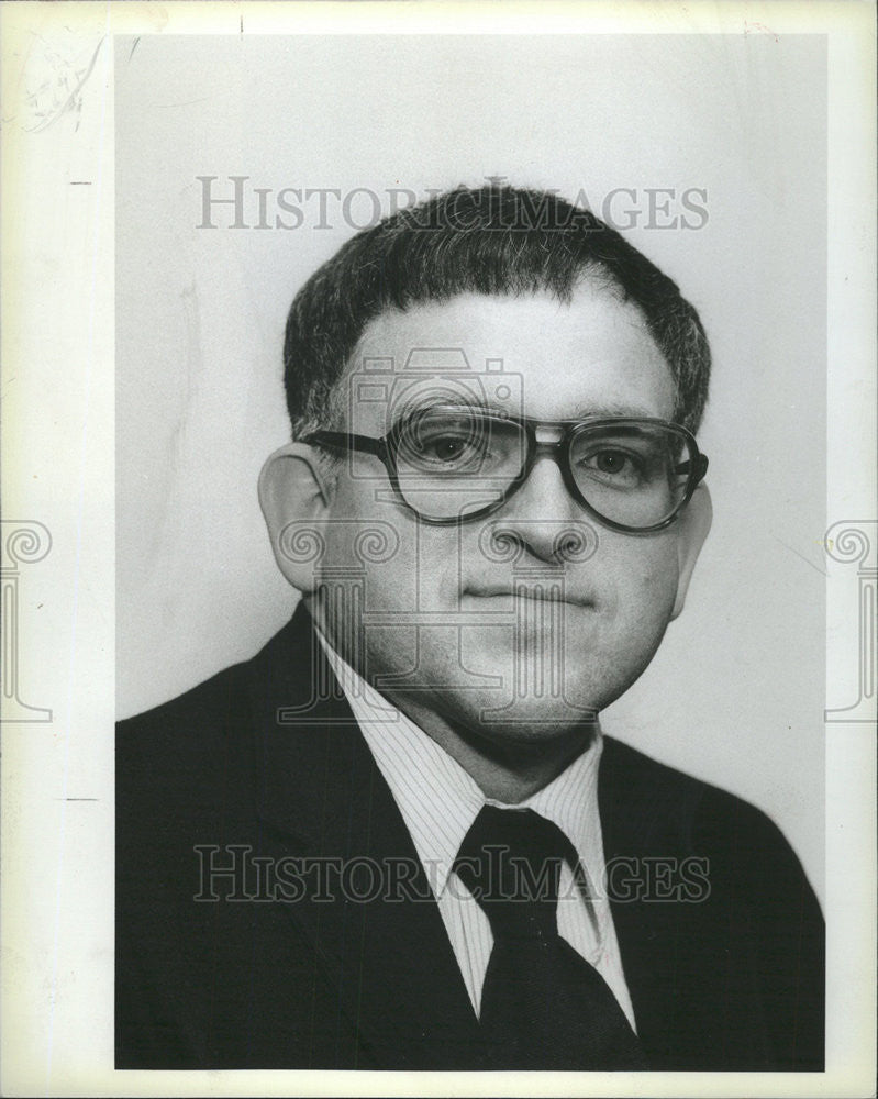 1983 Press Photo Stephen Franklin Elmhurst Oak Park Charles Dicknes Thomas - Historic Images