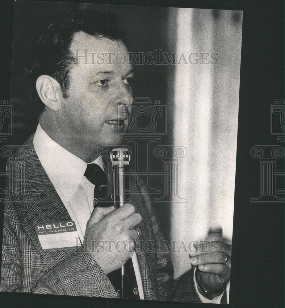 1975 Press Photo Donald Fraser Americans Democratic Action Liberals Bella Abzug - Historic Images