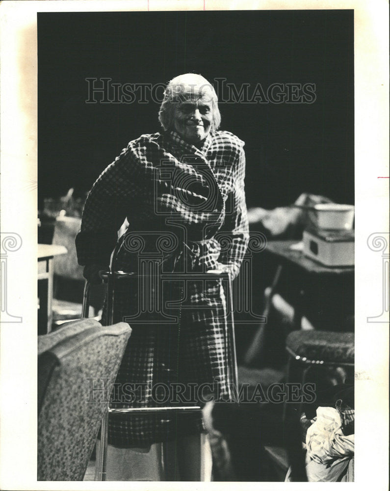 Press Photo Actress Bea Fredman In The Effect Of Gamma Rays On Man In The Moon - Historic Images