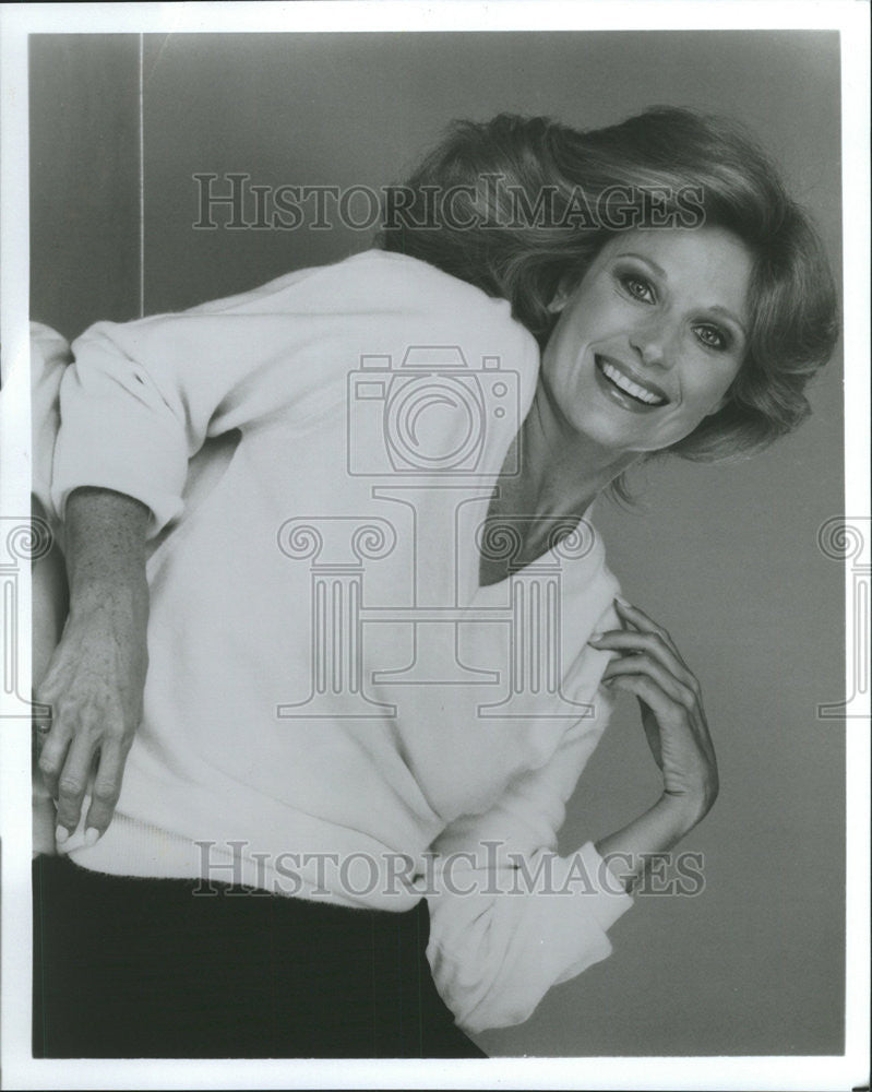 1985 Press Photo Mary Frann actress - Historic Images