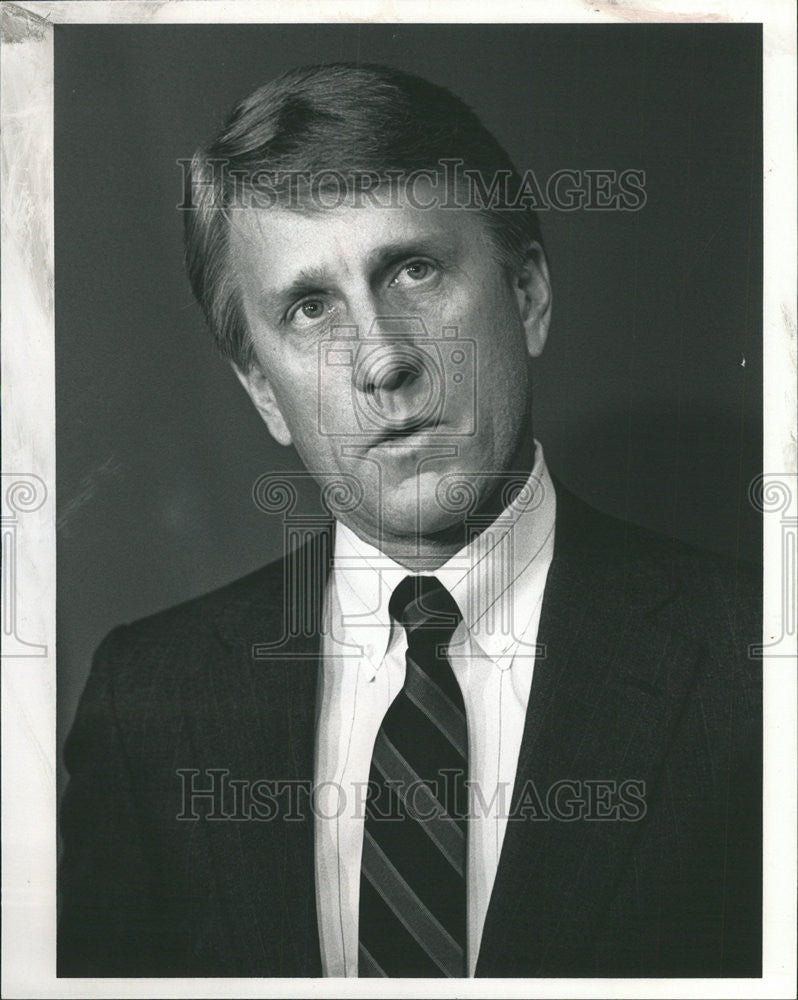 1989 Press Photo Regional Transportation Authority Chairman Gayle Franzen - Historic Images