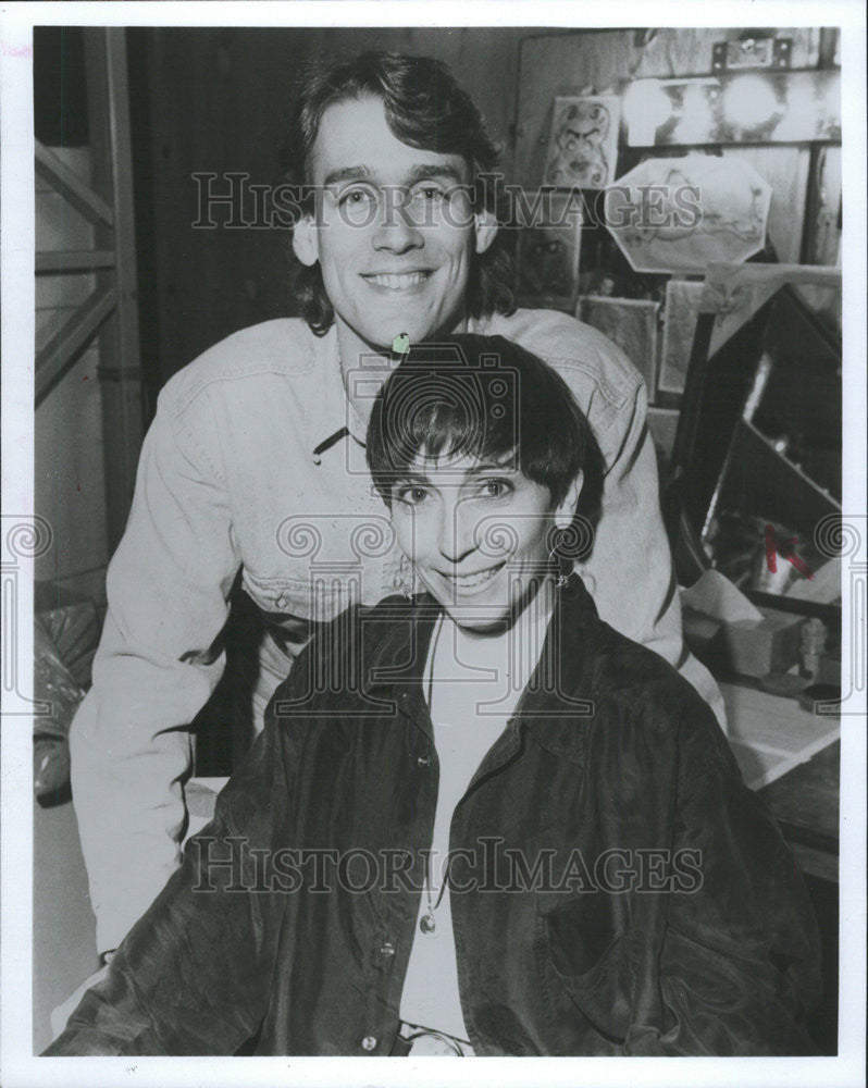 1991 Press Photo Charles Lubeck Michelle Kelly - Historic Images