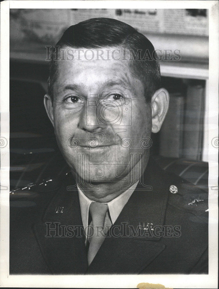 1943 Press Photo Lt Gen Jacob Loucks Devers - Historic Images