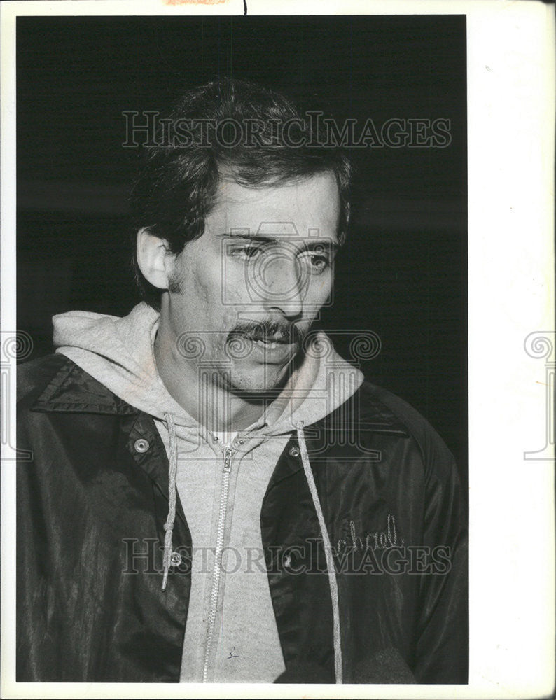 1984 Press Photo Missing Child Michael DesForges&#39; Father - Historic Images