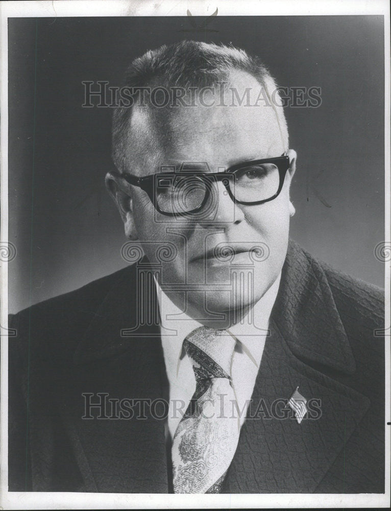 1976 Press Photo U.S. Representative Edward Derwinski Illinois 4th Congressional - Historic Images