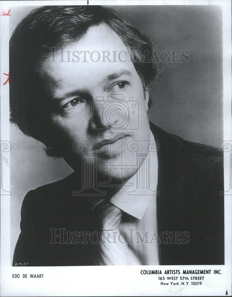 1984 Press Photo Edo de Waart   Dutch conductor Music Director - Historic Images