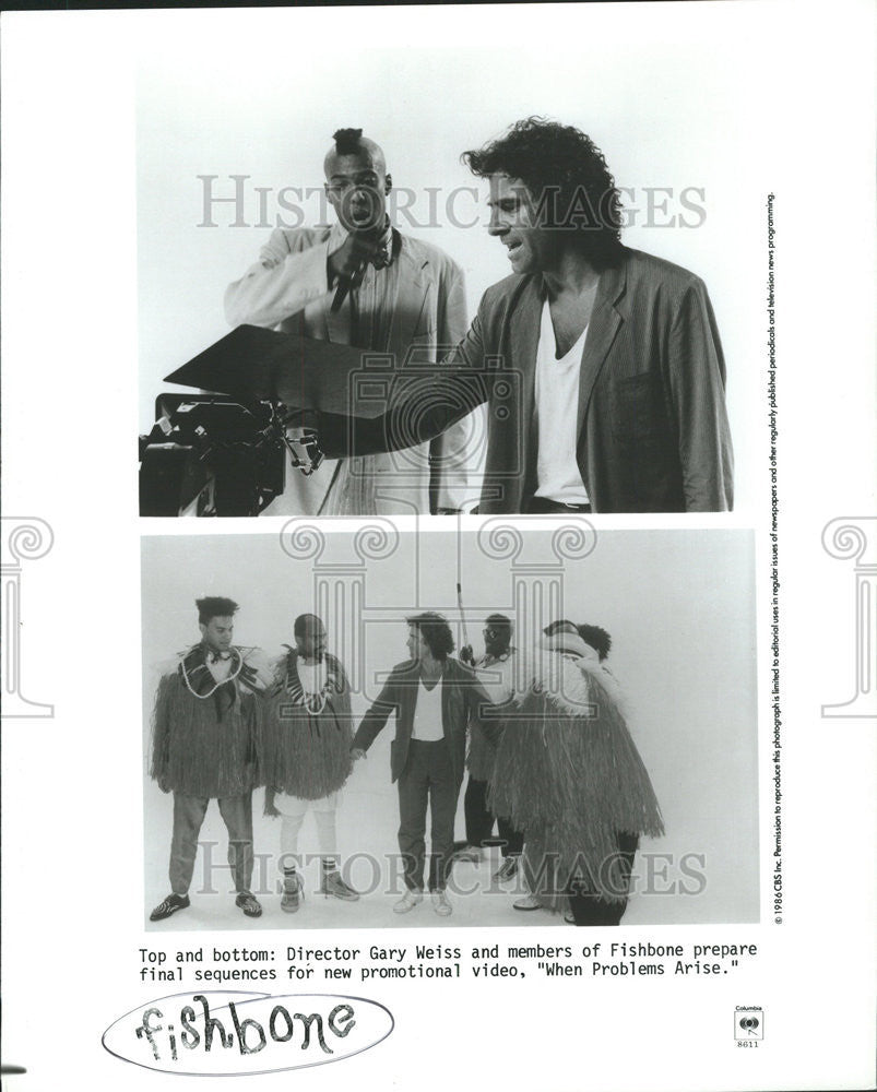 1986 Press Photo Fishbone - Historic Images