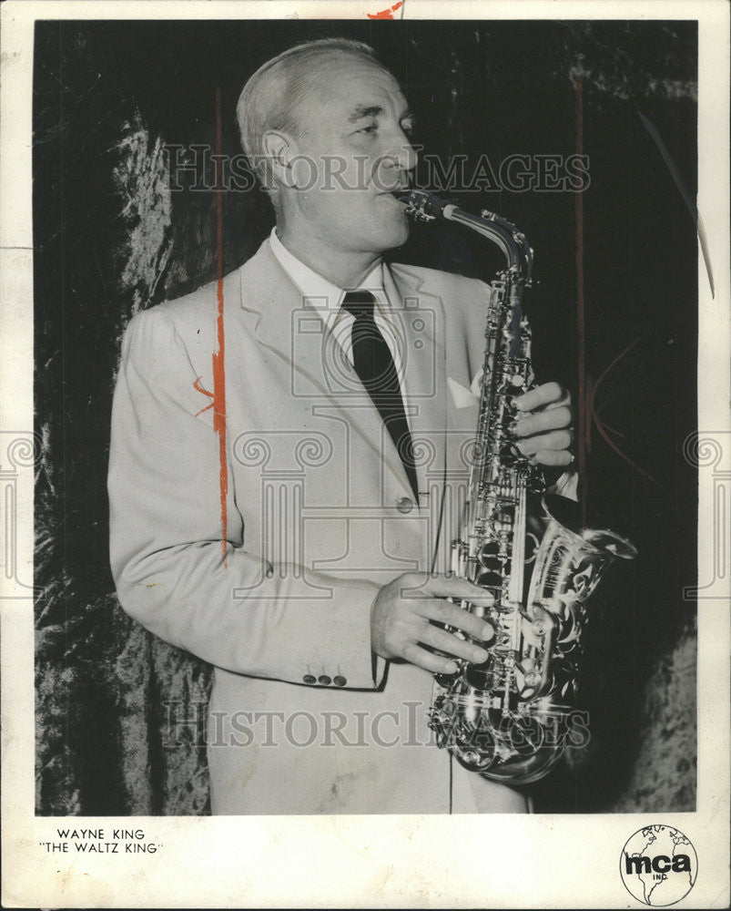 1964 Press Photo Wayne King Bring Orchestra Aragon Ballroom Dancing - Historic Images