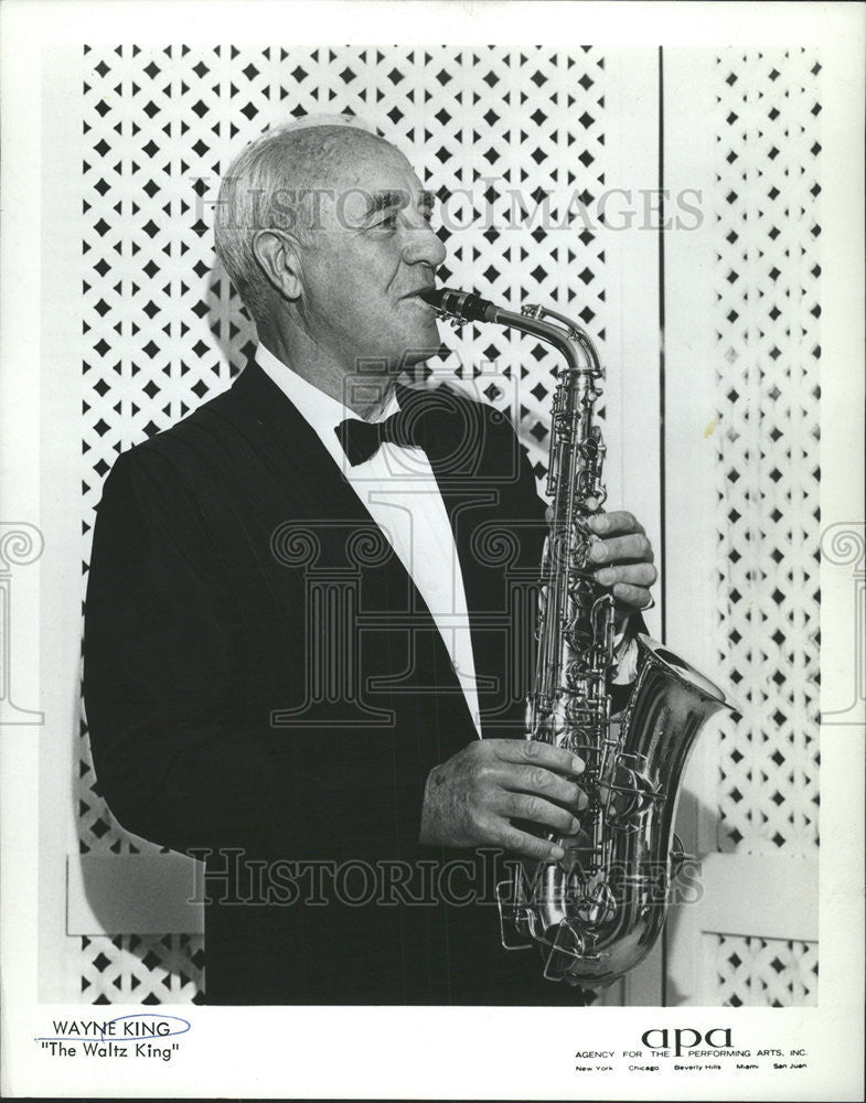 1970 Press Photo Wayne King American Musician &amp; Songwriter - Historic Images